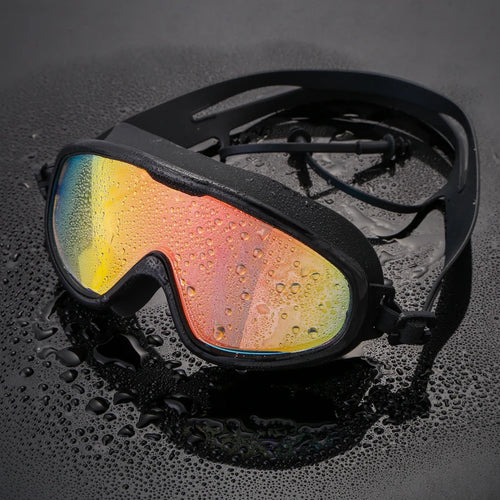 2025 Electroplated Lenses Swimming Goggles High Quality Men and Women Waterproof Anti-Fog and Uv-Resistant Swim Goggles
